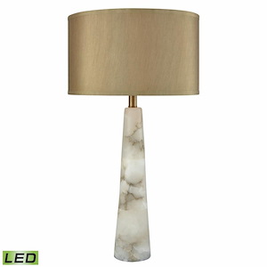 Champagne Float - 9W 1 LED Table Lamp In Glam Style-30 Inches Tall and 16 Inches Wide