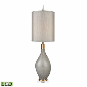 Rainshadow - 9W 1 LED Table Lamp In Mid-Century Modern Style-39 Inches Tall and 12 Inches Wide - 1303899