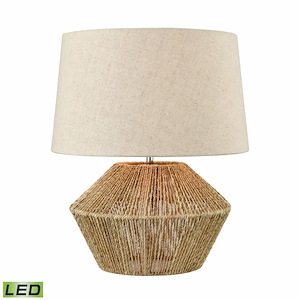 Vavda - 9W 1 LED Table Lamp In Mid-Century Modern Style-19.5 Inches Tall and 14 Inches Wide
