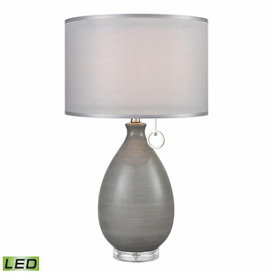 Clothilde - 9W 1 LED Table Lamp In Bohemian Style-26 Inches Tall and 16 Inches Wide - 1303900