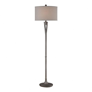Lightning Rod - Modern/Contemporary Style w/ Mid-CenturyModern inspirations - Composite 1 Light Floor Lamp - 66 Inches tall 18 Inches wide