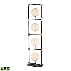 Career Ladder - 36W 4 LED Floor Lamp In Mid-Century Modern Style-59 Inches Tall and 14 Inches Wide