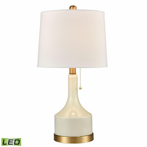 Smallbut Strong - 9W 1 LED Table Lamp In Glam Style-21 Inches Tall and 11 Inches Wide