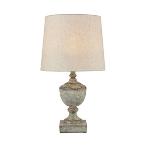Regus - Transitional Style w/ ModernFarmhouse inspirations - Composite 1 Light Outdoor Table Lamp - 24 Inches tall 13 Inches wide - 874750