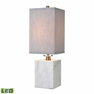 Stand - 9W 1 LED Table Lamp In Coastal Style-24 Inches Tall and 9 Inches Wide