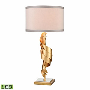 Shake It Off - 9W 1 LED Table Lamp In Glam Style-33 Inches Tall and 16 Inches Wide