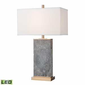 Archean - 9W 1 LED Table Lamp In Glam Style-30 Inches Tall and 18 Inches Wide