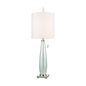Confection - Transitional Style w/ Luxe/Glam inspirations - Acrylic and Glass and Metal 1 Light Table Lamp - 41 Inches tall 13 Inches wide - 1007196