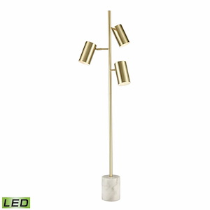 Dien - 27W 3 LED Floor Lamp In Glam Style-64 Inches Tall and 20 Inches Wide - 1303814