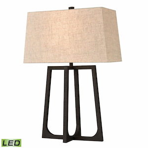 Colony - 9W 1 LED Table Lamp In Coastal Style-29 Inches Tall and 19 Inches Wide