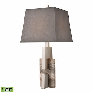 Rochester - 9W 1 LED Table Lamp In Coastal Style-32 Inches Tall and 15 Inches Wide