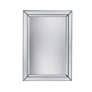 Arriba - Modern/Contemporary Style w/ Luxe/Glam inspirations - Glass Mirror - 39 Inches tall 28 Inches wide