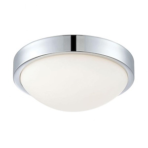 Sydney - 18W 1 LED Flush Mount in Modern/Contemporary Style with Art Deco and Urban/Industrial inspirations - 4.1 Inches tall and 12.3 inches wide