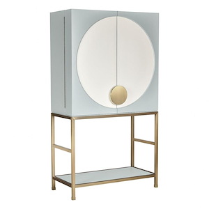 Gabe - Bar Cabinet In Coastal Style-76.25 Inches Tall and 42 Inches Wide