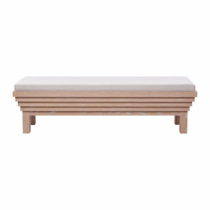 Joanne - Bench In Coastal Style-20 Inches Tall and 68 Inches Wide