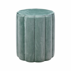 Millner - Pouf In Coastal Style-18.5 Inches Tall and 15 Inches Wide