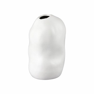 Elias - Small Vase In Modern and Contemporary Style-12 Inches Tall and 7.5 Inches Wide