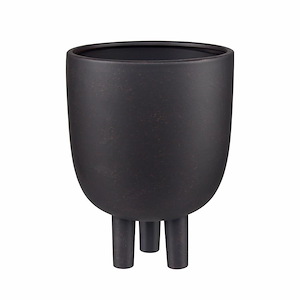 Booth - Vase In Modern and Contemporary Style-10.25 Inches Tall and 8 Inches Wide