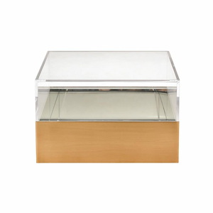 Split - Square Box In Modern and Contemporary Style-6 Inches Tall and 10 Inches Wide - 1119547