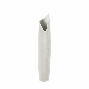 Swerve - Medium Vase In Transitional Style-39 Inches Tall and 7.5 Inches Wide
