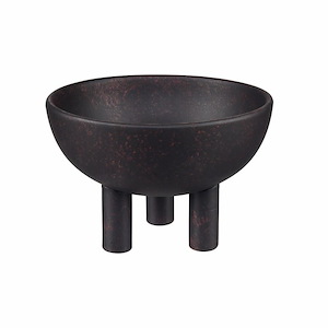 Booth - Large Bowl In Modern Style-4.25 Inches Tall and 6.25 Inches Wide