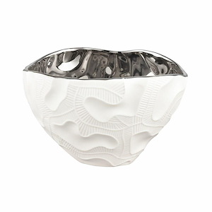 Halford - Bowl In Modern Style-5.25 Inches Tall and 8 Inches Wide