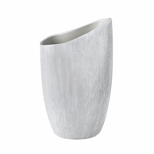 Scribing - Vase In Modern Style-10 Inches Tall and 6 Inches Wide