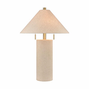 Blythe - 2 Light Table Lamp In Transitional Style-26 Inches Tall and 17.5 Inches Wide