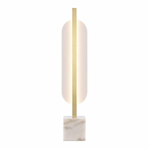 Blade - 0.2W LED Table Lamp In Modern and Contemporary Style-30 Inches Tall and 5 Inches Wide