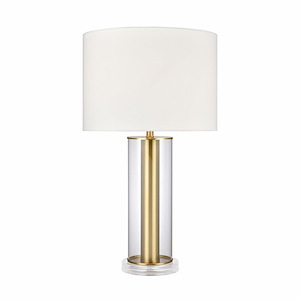 Tower Plaza - 1 Light Table Lamp In Transitional Style-26 Inches Tall and 15 Inches Wide - 1119320