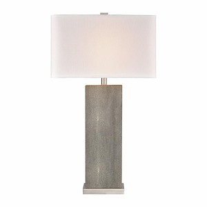 Against the Grain - 1 Light Table Lamp In Traditional Style-34 Inches Tall and 19 Inches Wide - 1119239