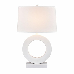 Around the Edge - 1 Light Table Lamp In Modern and Contemporary Style-32 Inches Tall and 21 Inches Wide - 1119244