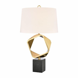 Optical - 1 Light Table Lamp In Transitional Style-32 Inches Tall and 18 Inches Wide - 1119303