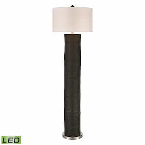 Mulberry Lane - 9W 1 LED Floor Lamp-64 Inches Tall and 19 Inches Wide