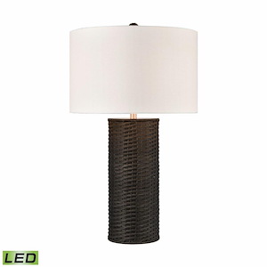 Mulberry Lane - 9W 1 LED Table Lamp-30 Inches Tall and 17.5 Inches Wide