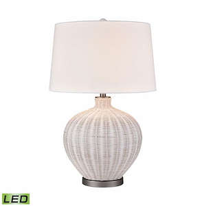 Brinley - 9W 1 LED Table Lamp In Coastal Style-29 Inches Tall and 18 Inches Wide - 1303774