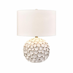 Gloria - 9W 1 LED Table Lamp In Glam Style-23 Inches Tall and 16 Inches Wide