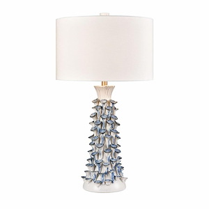 Habel - 9W 1 LED Table Lamp In Glam Style-31 Inches Tall and 17 Inches Wide