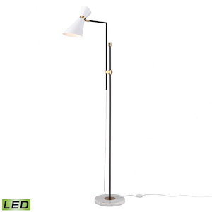 Taran - 9W 1 LED Floor Lamp-61 Inches Tall and 22 Inches Wide