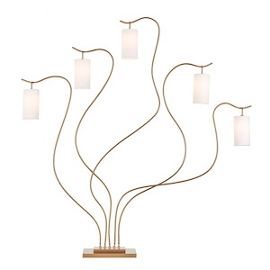 Caspian - 5 Light Floor Lamp-71 Inches Tall and 67 Inches Wide