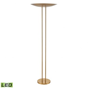 Marston - 18W 2 LED Floor Lamp-72 Inches Tall and 23.5 Inches Wide - 1336089