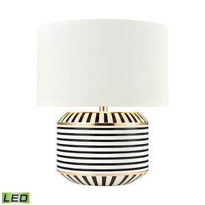 Lula Park - 9W 1 LED Table Lamp In Glam Style-20 Inches Tall and 16 Inches Wide