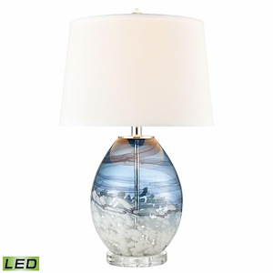 Livingstone - 9W 1 LED Table Lamp In Mid-Century Modern Style-25 Inches Tall and 15 Inches Wide - 1303621