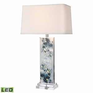 Everette - 9W 1 LED Table Lamp In Glam Style-31 Inches Tall and 17 Inches Wide