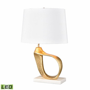 Aperture - 9W 1 LED Table Lamp In Mid-Century Modern Style-23 Inches Tall and 15 Inches Wide - 1303879