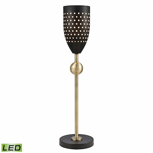 Amulet - 9W 1 LED Buffet Lamp In Glam Style-25 Inches Tall and 6 Inches Wide