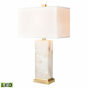 Helain - 9W 1 LED Table Lamp In Glam Style-27 Inches Tall and 16 Inches Wide - 1303942
