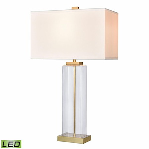 Edenvale - 9W 1 LED Table Lamp In Glam Style-29 Inches Tall and 16.5 Inches Wide