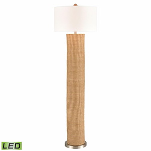 Mulberry Lane - 9W 1 LED Floor Lamp In Modern Style-64 Inches Tall and 19 Inches Wide - 1303618