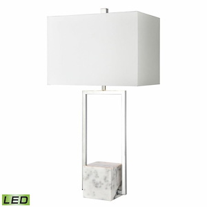 Dunstan Mews - 9W 1 LED Table Lamp In Modern Style-31 Inches Tall and 16 Inches Wide